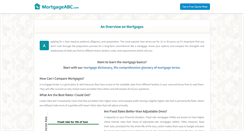 Desktop Screenshot of mortgageabc.com